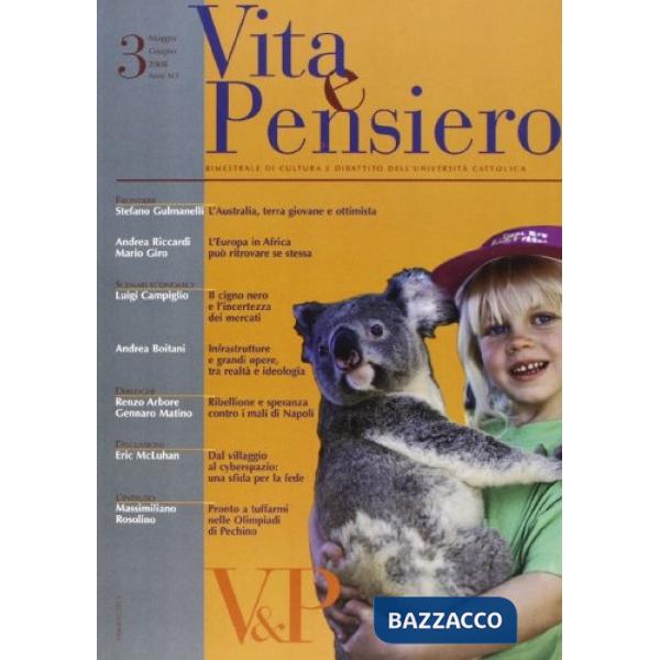 Vita e pensiero (2008). Vol. 3