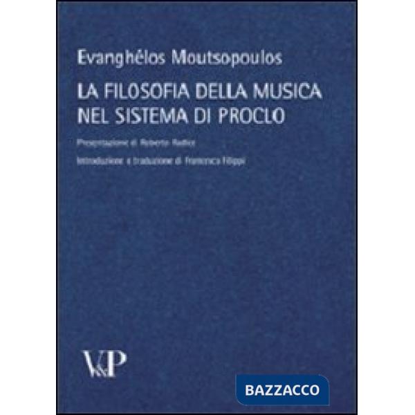 Filosofia della musica nel sistema di Proclo (La)