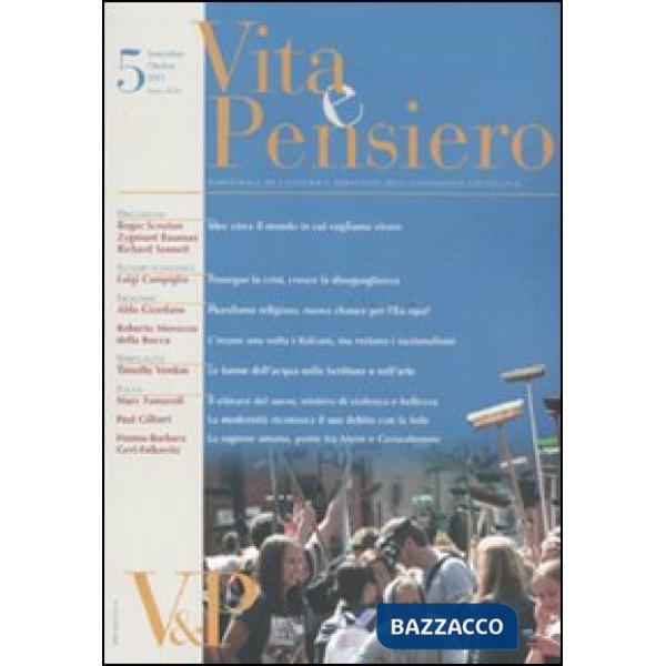 Vita e pensiero (2011). Vol. 5