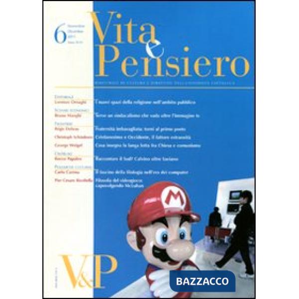 Vita e pensiero (2011). Vol. 6
