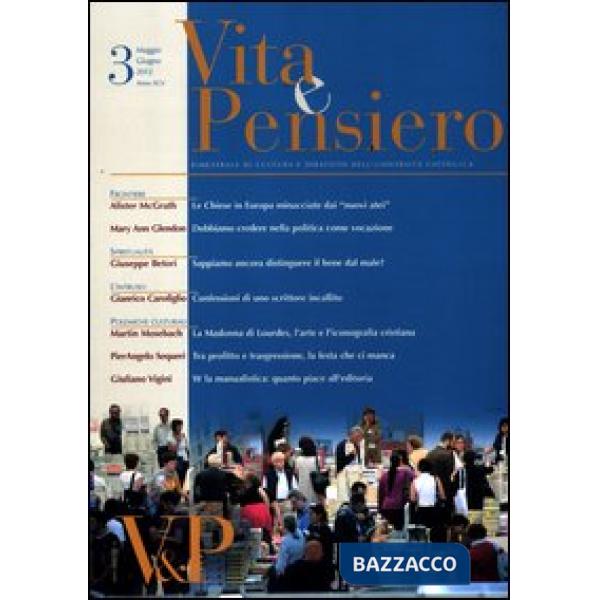 Vita e pensiero (2012). Vol. 3