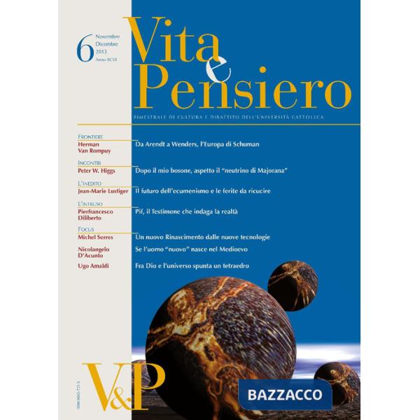 Vita e pensiero (2013). Vol. 6
