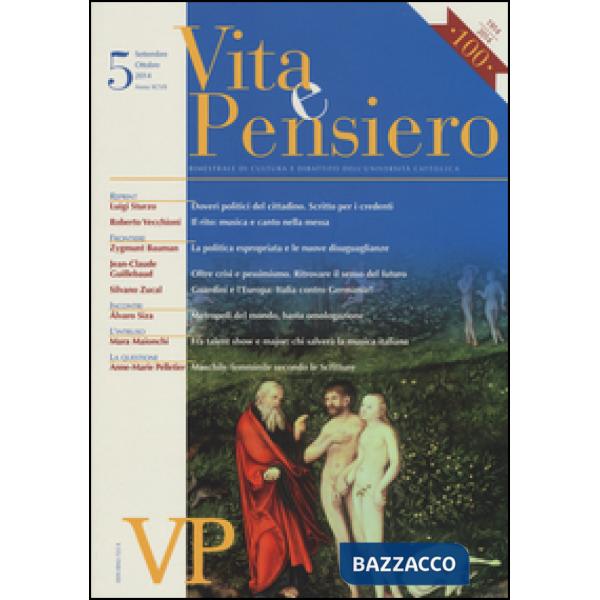 Vita e pensiero (2014). Vol. 5