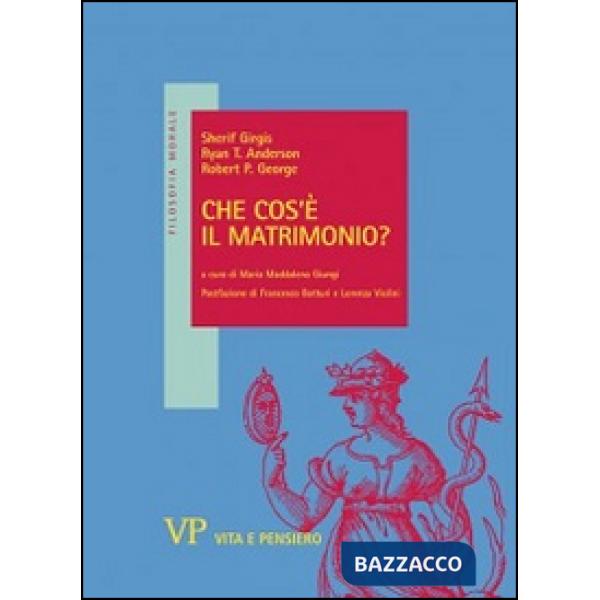 Che cos'è il matrimonio?