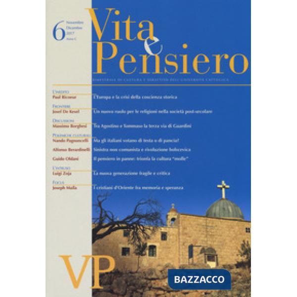 Vita e pensiero (2017). Vol. 6