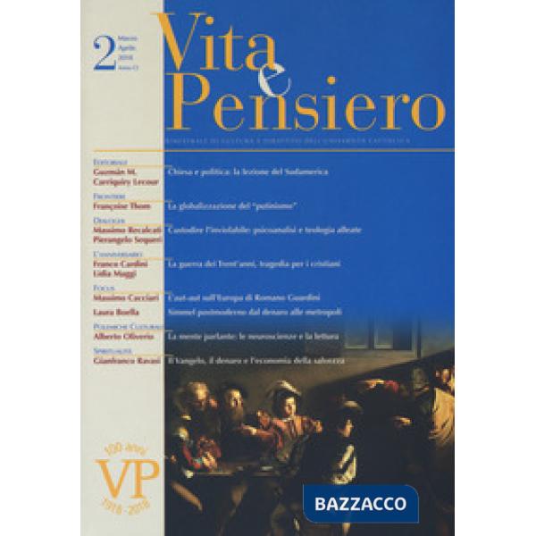 Vita e pensiero (2018). Vol. 2