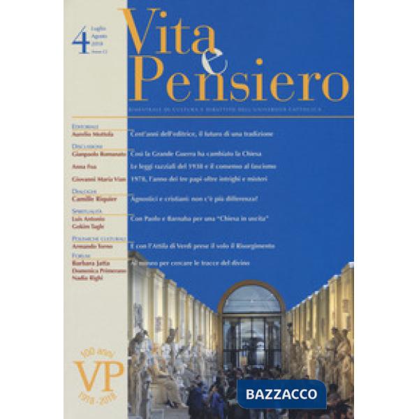 Vita e pensiero (2018). Vol. 4