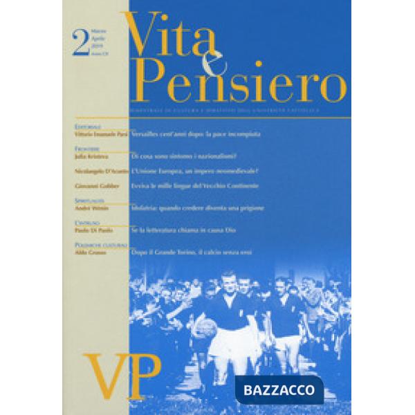Vita e pensiero (2019). Vol. 2
