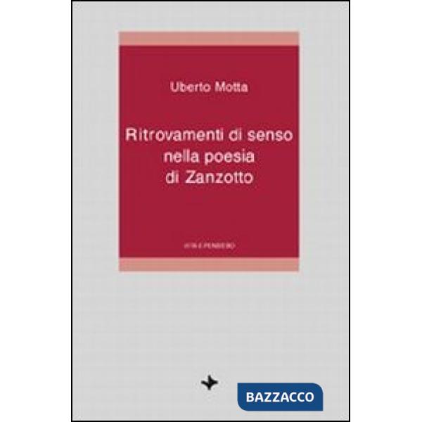 Ritrovamenti di senso nella poesia di Zanzotto