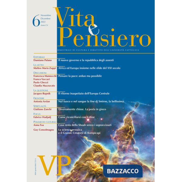 Vita e pensiero (2022). Vol. 6