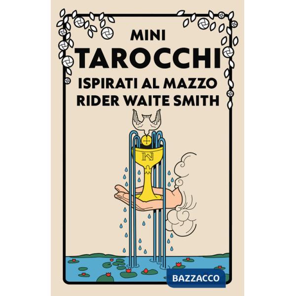 Mini tarocchi. Rider Waite Smith. Con 78 Carte