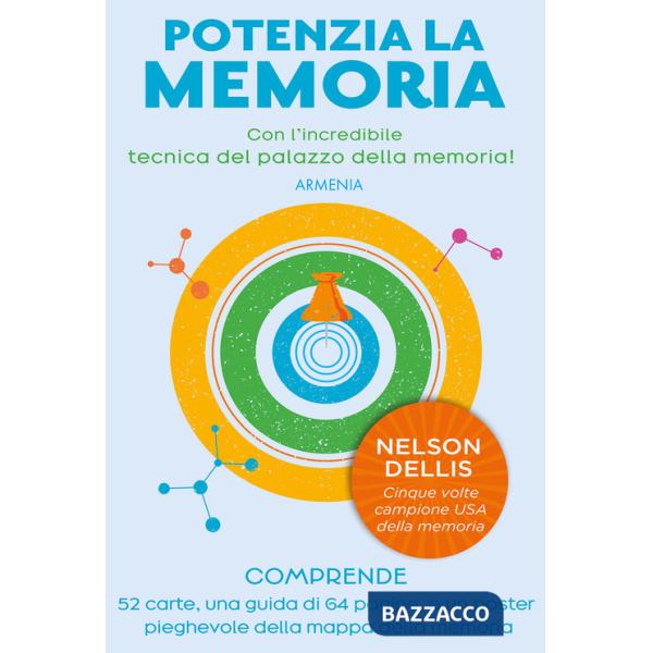 Potenzia la memoria. Con l'incredibile tecnica del palazzo della memoria. Con 52 Carte