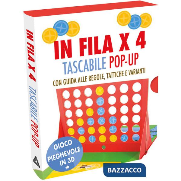 In fila x 4. Tascabile pop-up. Ediz. a colori. Con gioco pieghevole in 3D
