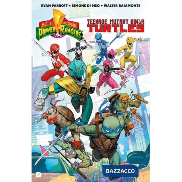 Mighty morphin Power Rangers/Teenage mutant ninja turtles