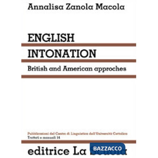 English intonation. British and American approaches