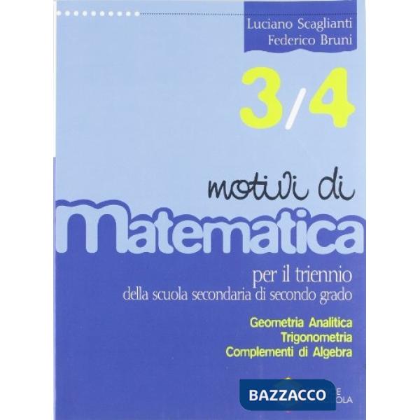 MOTIVI MATEMATICA 3 4