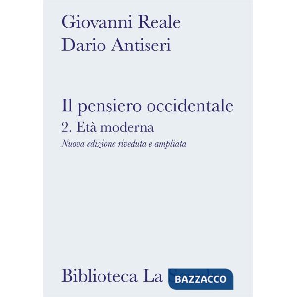 PENSIERO OCCIDENTALE 2 NE