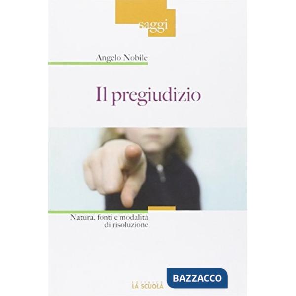 Pregiudizio. Natura, fonti e modalità di risoluzione (Il)