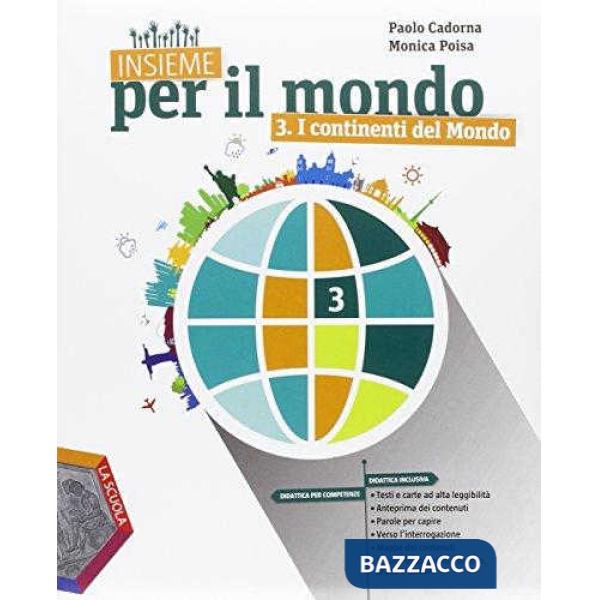 INSIEME MONDO 3 + ATLANTE + VERSO L'ESAME