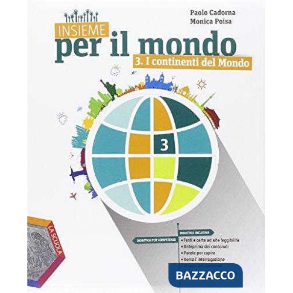 INSIEME MONDO 3 + ATLANTE + DVD + VERSO L'ESAME