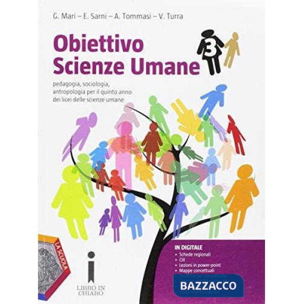 OBIETTIVO SCIENZE UMANE 3 + DVD