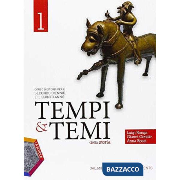 TEMPI E TEMI 1 + ATLANTE GEOSTORICO + DVD