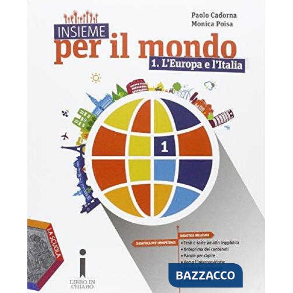 INSIEME MONDO 1 + ATLANTE + DVD