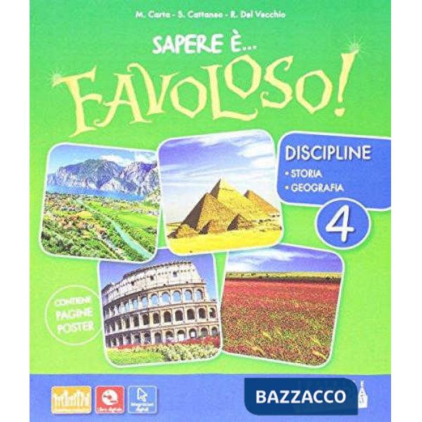 SAPERE E FAVOLOSO 4 STORIA-GEOGRAFIA KIT