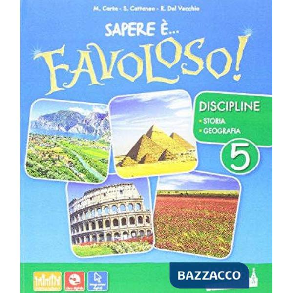 SAPERE E FAVOLOSO 5 STORIA-GEOGRAFIA