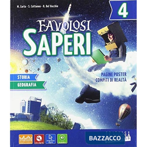 FAVOLOSI SAPERI STORIA GEOGRAFIA 4 KIT
