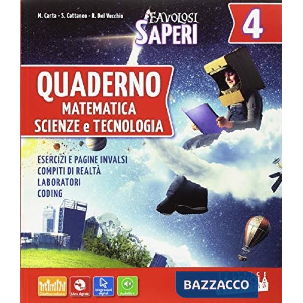 FAVOLOSI SAPERI MATEMATICA SCIENZE 4 KIT