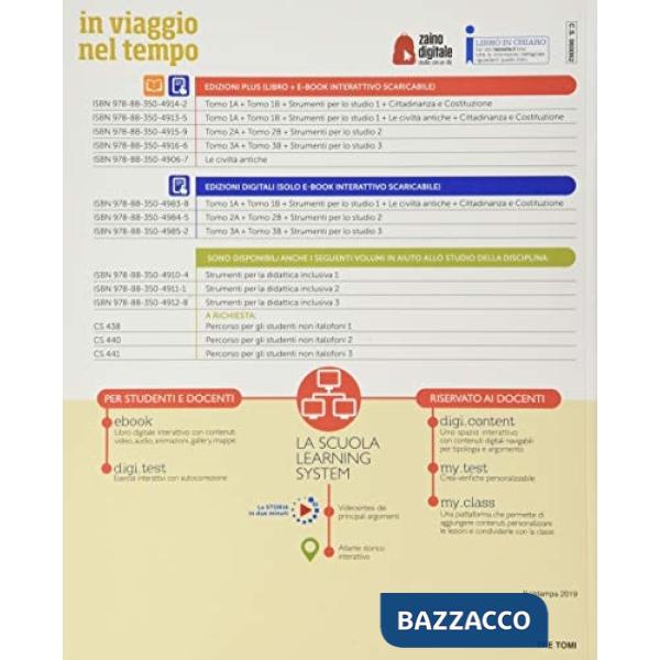 IN VIAGGIO NEL TEMPO 3 + PATAGONIA 3 KIT ED. ALUNNI