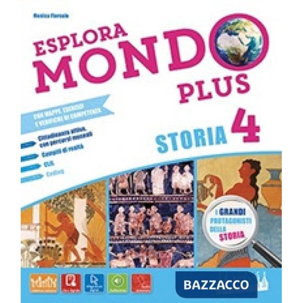 ESPLORAMONDO PLUS STORIA GEOGRAFIA 4 KIT