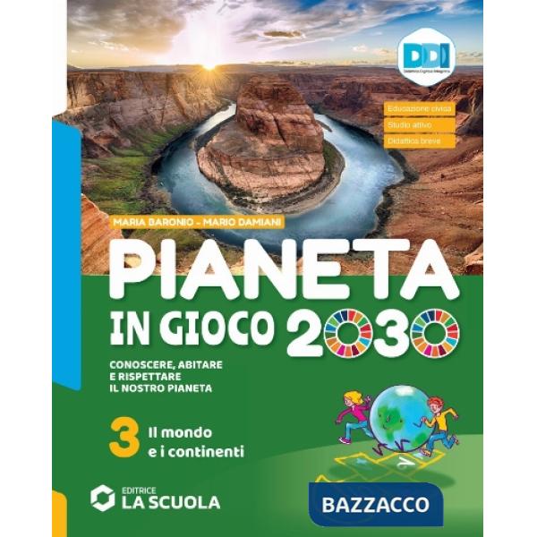 PIANETA IN GIOCO 2030 - VOLUME 3 + ATL. 3 + VERSO ES. E-BOOK