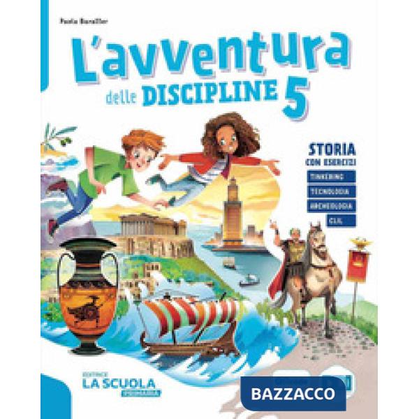 AVVENTURA DELLE DISCIPLINE - STORIA GEOGRAFIA 5 KIT (L')
