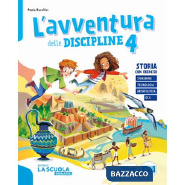 AVVENTURA DELLE DISCIPLINE VOLUME UNICO STORIA GEO 4 KIT (L')