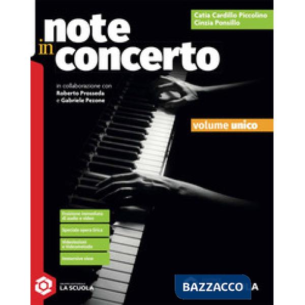 NOTE IN CONCERTO UNICO - VOLUME UNICO ED. ALUNNI