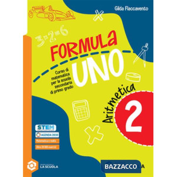 FORMULA UNO - ARITMETICA 2 + GEOM. 2 + QUAD. 2 KIT ED. AL.