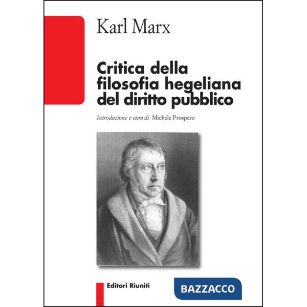 Critica della filosofia hegeliana del diritto pubblico