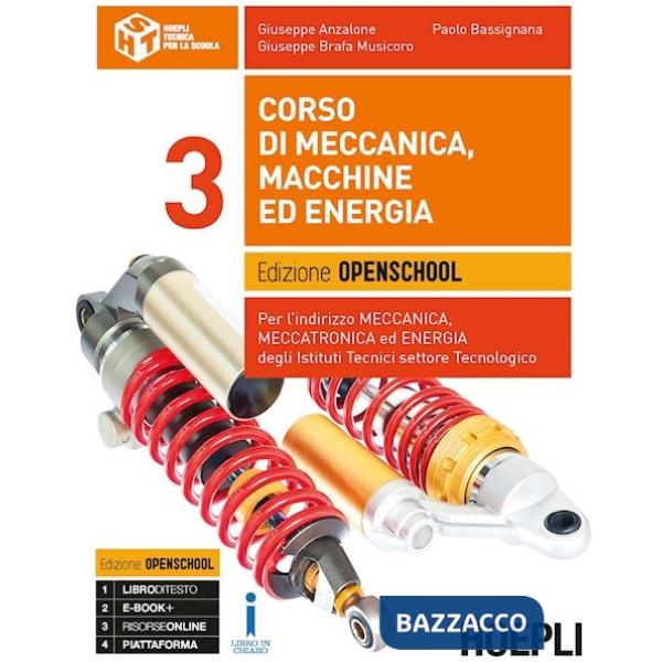 CORSO DI MECCANICA, MACCHINE ED ENERGIA 3 + ESER. DI MECC., MACCHINE E