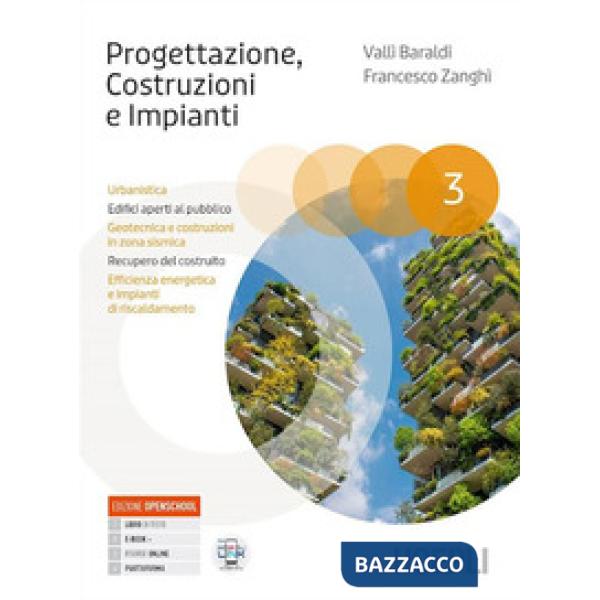 PROGETTAZIONE COSTRUZIONI IMPIANTI 3 E-BOOK
