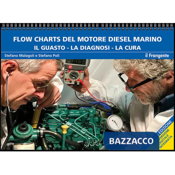 Flow charts del motore marino diesel. Il guasto, la diagnosi, la cura. Ediz. a spirale
