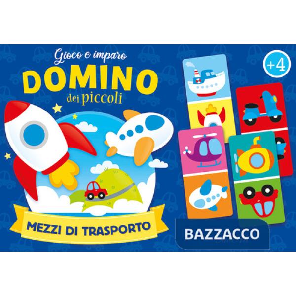 Mezzi di trasporto. Domino dei piccoli. Ediz. a colori. Con 28 tessere