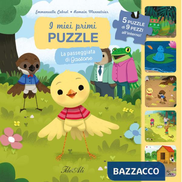 Passeggiata di Gastone. I miei primi puzzle. Ediz. a colori (La)