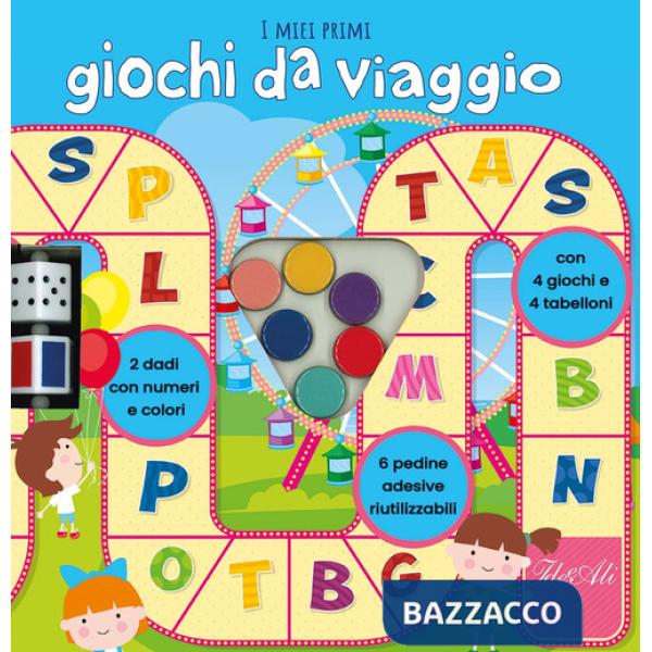 Miei primi giochi da viaggio. Con 2 dadi. Con 4 giochi. Con 6 pedine adesive. Con 4 tabelloni (I)