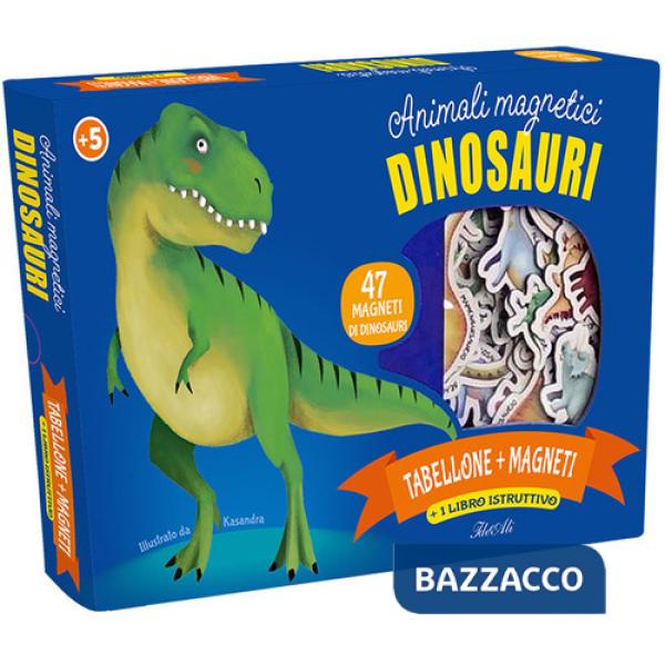 Dinosauri. Animali magnetici. Ediz. a colori. Con 47 magneti. Con tabellone pieghevole