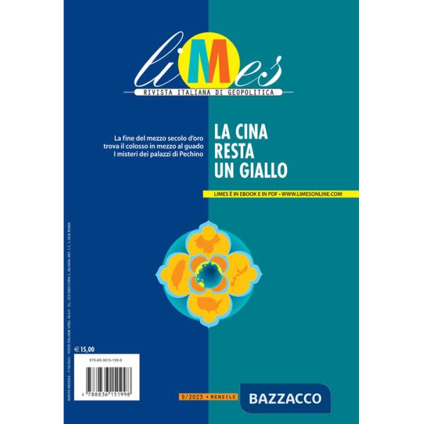 Limes. Rivista italiana di geopolitica (2023). Vol. 9: La Cina resta un giallo