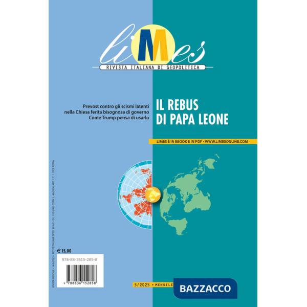 Limes. Rivista italiana di geopolitica (2025). Vol. 5: Il rebus di papa Leone