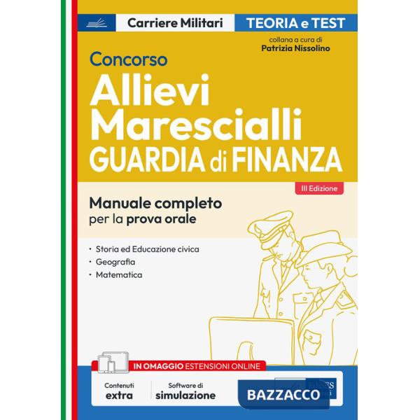 Concorso allievi marescialli. Guardia di finanza. Prova orale