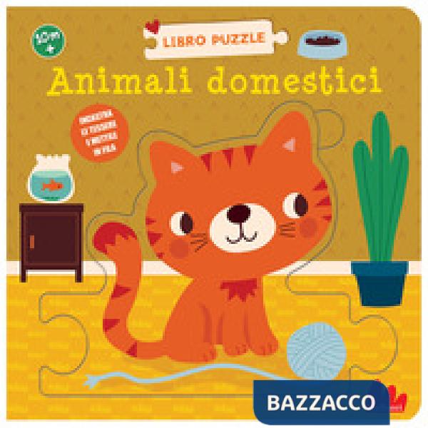 Animali domestici. Libro puzzle. Ediz. a colori
